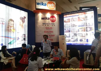 ARTICLE WIKA WATER HEATER CENTER KEMBALI HADIR DI INDOBUILDTECH 2015 JAKARTA
