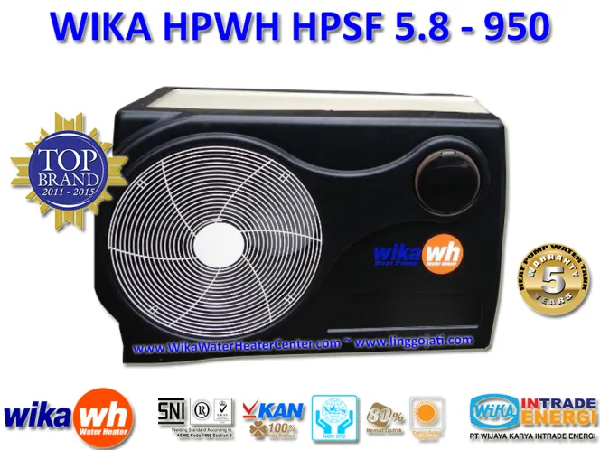 PEMANAS AIR WIKA ~ WIKA HPSF 6.0 - 150 prdk hpwh hpsf 1