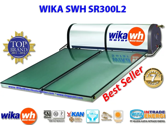 PEMANAS AIR TENAGA SURYA ~ WIKA SWH SR300L2 prdk swh300