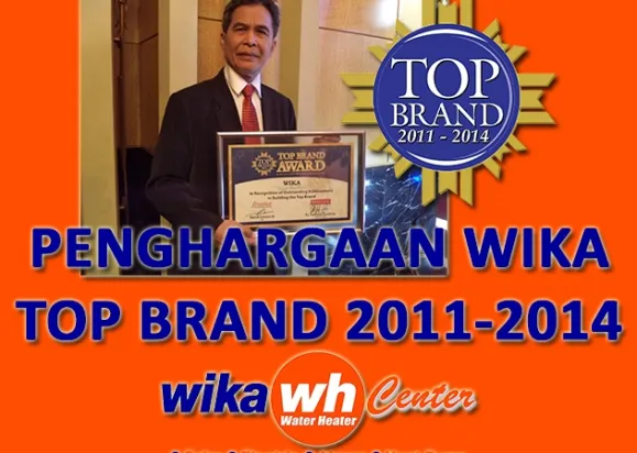 ARTICLE PEMANAS AIR WIKA DAPAT PENGHARGAAN TOP BRAND 2011-2015 ps article