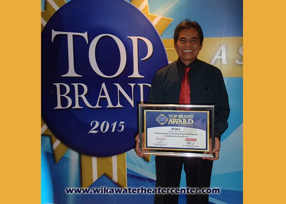 ARTICLE TOP BRAND WIKA WATER HEATER 5 TAHUN BERTURUT-TURUT 2011, 2012, 2013, 2014, dan 2015 top brand cover